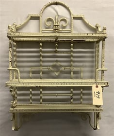 Heavy Iron 3 Tier Metal Shelf - 20" x 30" x 10" 25 lbs