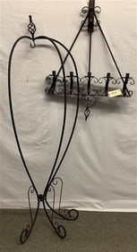 2 Metal Garden Elements 15 lbs