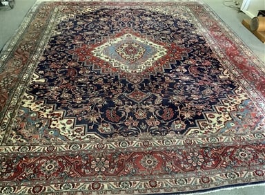 Very Nice Vintage Persian Rug 10' x 12;6" - 75 lbs