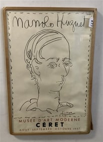 Mid-Cent Museum Poster 1957 - 21" x 31" - 5 lbs