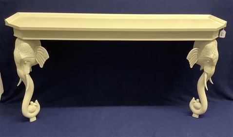 60" Chinese Console - 16" deep x 31"h approx 50 lbs