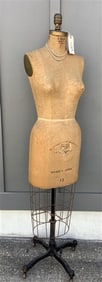 Vintage NYC Dress Form - 62"h 30 lbs