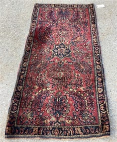 Antique Sarouk Scatter - 2'5" x 4'10"