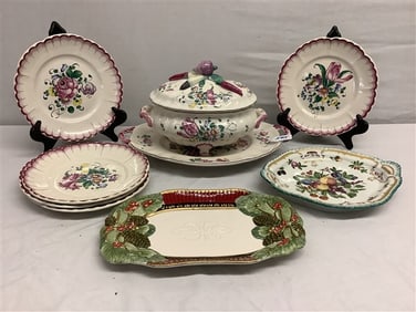 lot of Specialty Porcelain Table Accessories 12 lbs