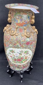 Chinese Floor Vase - 25"h 50+ lbs