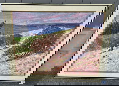 o/c "Homeward Bound" Signed Warik 36" x 46" - 10 lbs