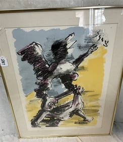 Lithograph - 24" x 31"