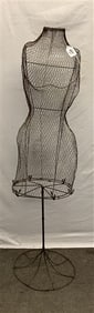 53" Vintage Wire Dress Form - 5 lbs