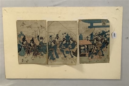 Unframed Triptych