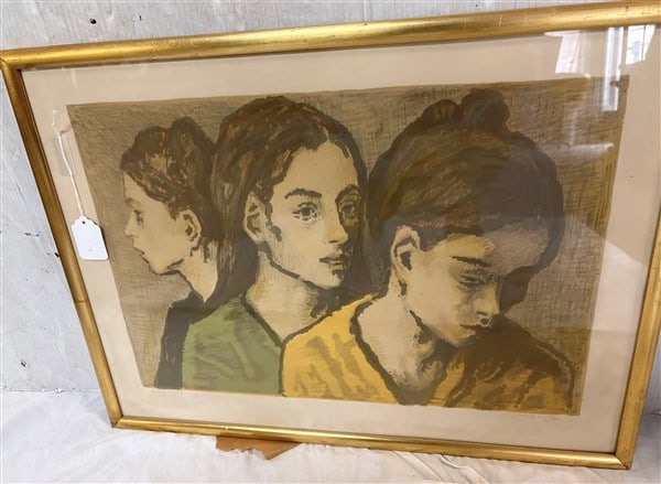 Lithograph by Soyer - 20" x 26": Lithograph by Soyer - 20" x 26"