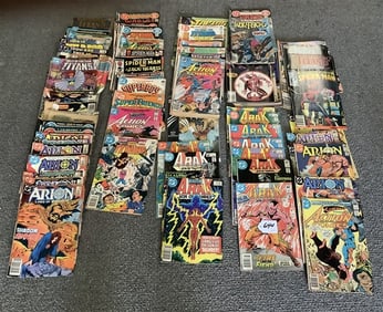 Large Lot of Comic/Action Books 75+ Approx 20 lbs