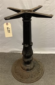 38" Cast Iron Table Base - approx 50 lbs