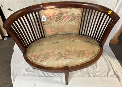 Vintage Hall Seat 35" w x 29"h