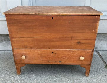 Antique pine Blanket Chest