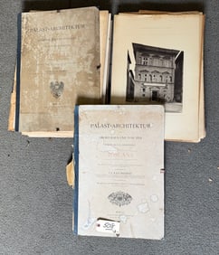 Two Large Architectural Books with Many, Many plates