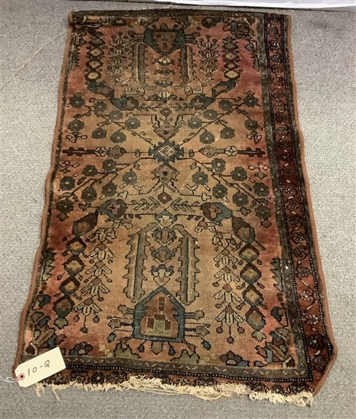 Antique Persian Scatter "As Found" 2'2" x 3'9": Antique Persian Scatter "As Found" 2'2" x 3'9"