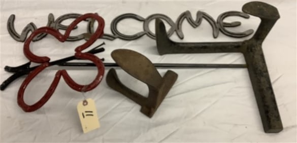 Metal Objects 17" and 11"