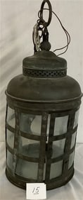 26" Copper Lantern 15 lbs