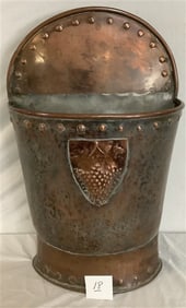 Hand Hammered Copper Wall Hanging 17.5" x 27" - 6 lbs