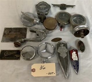 Lot of Vintage Automobile Accessories
