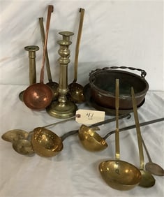 Brass and Copper Objects - 10 lbs