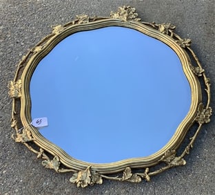38" Round Exceptional Quality Beveled Glass Mirror - 30 lbs