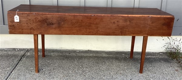 72" Cherry Drop Leaf Table - 30" x 36"wide overall