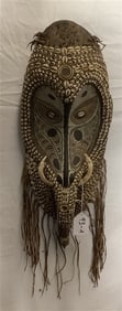 27" Sepik River Papua Harvest Mask