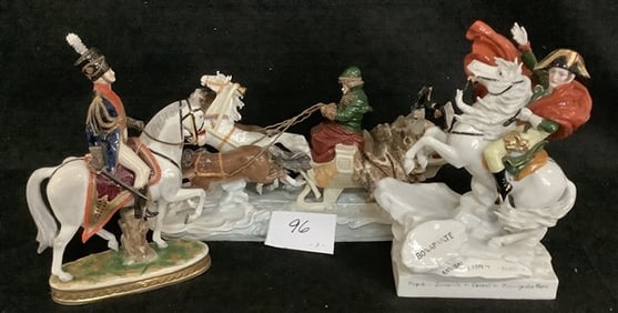 3 Pc. Lot Scheibe - Alsbach Porcelains