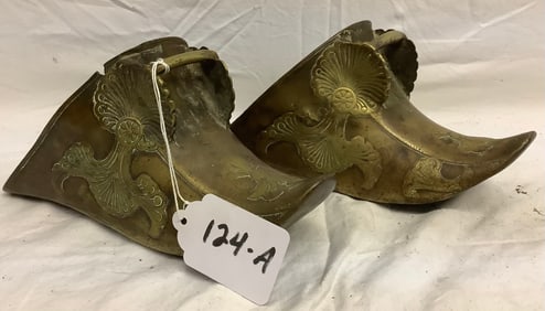 Pr. of 19th Cent. Spanish "Conquistador" Stirrups - 5 lbs