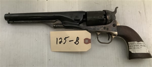 1861 Navy Arms Percussion Revolver Black Powder - .36 cal: 1861 Navy Arms Percussion Revolver Black Powder - .36 cal