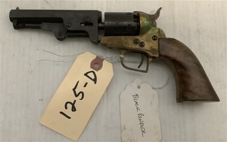 Black Powder ca 1851 Italian Percussion Pistol .31 cal