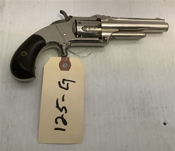 Antique Smith and Wesson 1.5 22 Rim Fire Pistol: Antique Smith and Wesson 1.5 22 Rim Fire Pistol