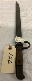 20.5" Japanese Bayonet and Scabbard