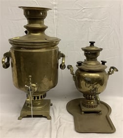 21" Samovar and 15" Samovar