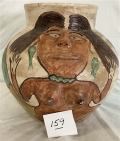 Artist Signed Mexican 11" Pot 2 lbs