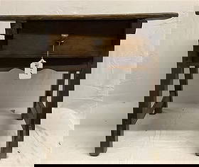 Early Primitive One Drawer Stand with Rose Head Nails - 16" x 24" x 22"h - 10lbs: Early Primitive One Drawer Stand with Rose Head Nails - 16" x 24" x 22"h - 10lbs