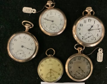 5 Pocket Watches