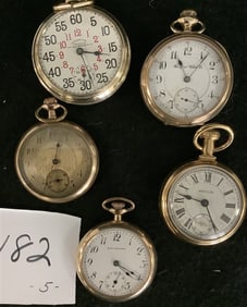 5 Pocket Watches