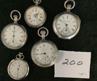 5 Pocket Watches