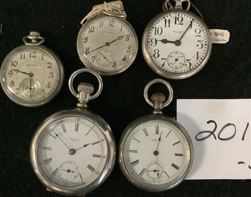 5 Pocket Watches