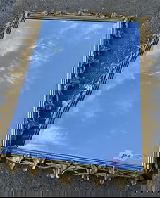 Large Contemporary Over Mantle Mirror 38" x 48" - 46 lbs