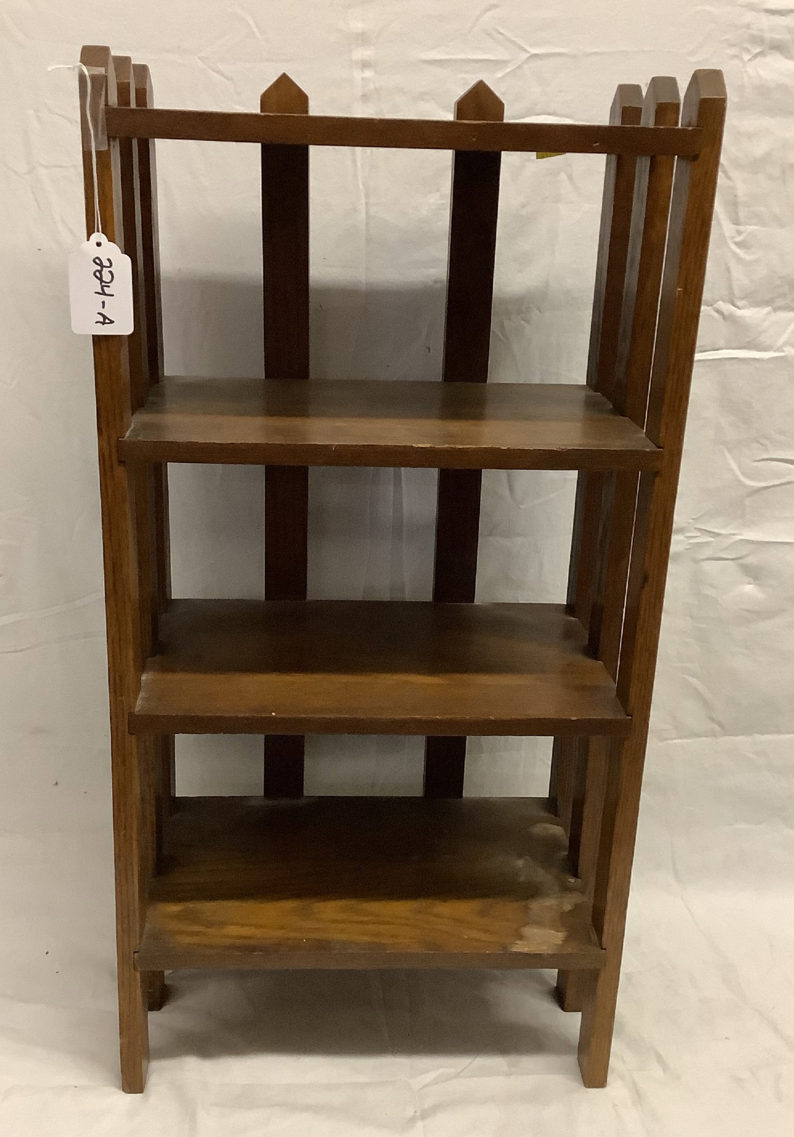Arts and Crafts Oak 4 Tier 36" Shelf: Arts and Crafts Oak 4 Tier 36" Shelf