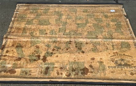 Large CT Map - Clark and Tackabury 56" x 70"