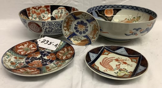5 Pcs of Imari - 3 lbs