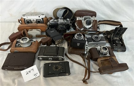Nice Lot of Vintage Cameras and Accessories