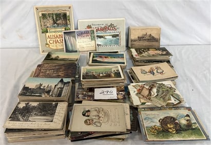 Large Lot of Vintage Post Cards