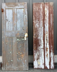 Two 19th Cent. Country Doors