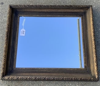 Contemporary Beveled mirror 28" x 31"