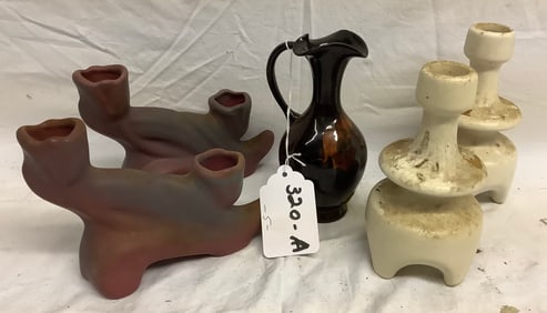 5 Pcs of Art Pottery - Van Briggle and Rookwood